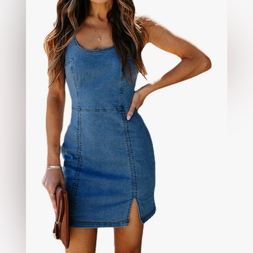 Denim Mini Dress